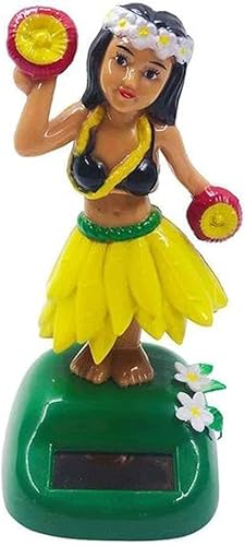 Opemg Solarbetriebene Hula-Mädchen, tanzende Figuren, Dekoration, schwingende Hawaii-Mädchen-Puppe, Auto-Armaturenbrett, Ornamente für Auto, Innenraum, Zuhause, Party, Dekoration, Lernen, Sammlerstück Opemg Solarbetriebene Hula-Mädchen, tanzende Figuren, Dekoration, schwingende Hawaii-Mädchen-Puppe, Auto-Armaturenbrett, Ornamente für Auto, Innenraum, Zuhause, Party, Dekoration, Lernen, Sammlerstück von Opemg