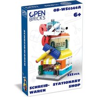 OPEN BRICKS Bausatz Schreibwarengeschäft 222 Teile von Open Brick Source