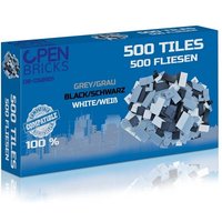 OPEN BRICKS Fliesen grau schwarz weiß 500 Stück von Open Brick Source