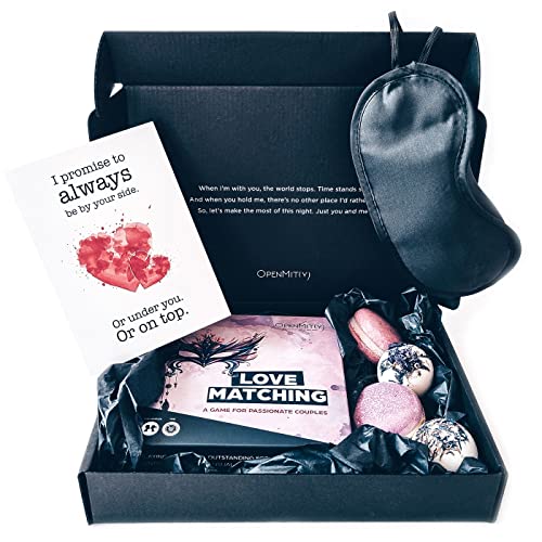 OpenMity Date Night Box für Paare – Elegante Date After Dark Box inklusive Entspannungsset und Spiel für Paare OpenMity Date Night Box für Paare – Elegante Date After Dark Box inklusive Entspannungsset und Spiel für Paare von OpenMity