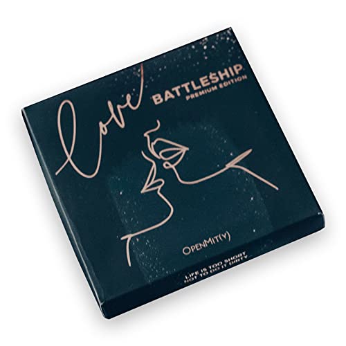 OpenMity Love Battleship Premium Edition – Romantic and Fun Bedroom Game for Couples, Date Night Box, Date Ideas von OpenMity