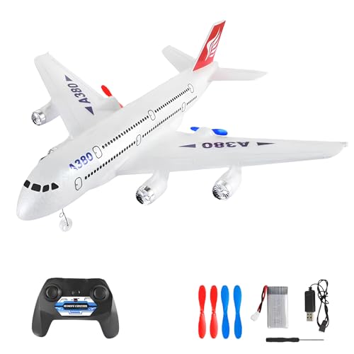 OpenRC RC Flugzeug ferngesteuert Transport - ferngesteuertes Verkehrsflugzeug - Spielzeug Segelflugzeug ferngesteuert Jagd Polystyrene bruchsicher Lichteffekt Geschenk Spielzeug Kinder Erwachsene OpenRC RC Flugzeug ferngesteuert Transport - ferngesteuertes Verkehrsflugzeug - Spielzeug Segelflugzeug ferngesteuert Jagd Polystyrene bruchsicher Lichteffekt Geschenk Spielzeug Kinder Erwachsene von OpenRC