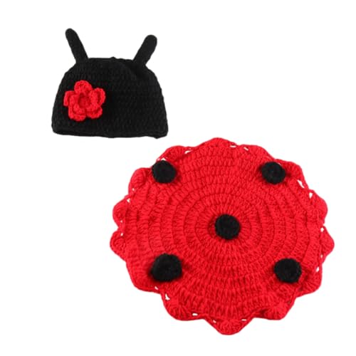 1 Satz Sieben-Sterne-Marienkäfer-Umhang Fotorequisiten für Kleinkinder Fotoshooting-Requisiten für Neugeborene -Outfit für Fotoshooting Girl Ladybug Kostüm Flaum rot 1 Satz Sieben-Sterne-Marienkäfer-Umhang Fotorequisiten für Kleinkinder Fotoshooting-Requisiten für Neugeborene -Outfit für Fotoshooting Girl Ladybug Kostüm Flaum rot von Operitacx
