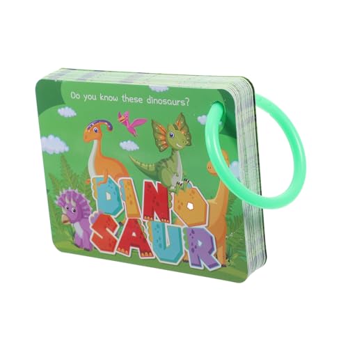 Operitacx 1 Satz Bildungsflashkarten für Kleinkinder Dinosaurier Karten für Kognitive Entwicklung Geeignet für Frühes Lernen und Spiel mit Bunten Illustrationen und Ansprechendem Text Operitacx 1 Satz Bildungsflashkarten für Kleinkinder Dinosaurier Karten für Kognitive Entwicklung Geeignet für Frühes Lernen und Spiel mit Bunten Illustrationen und Ansprechendem Text von Operitacx