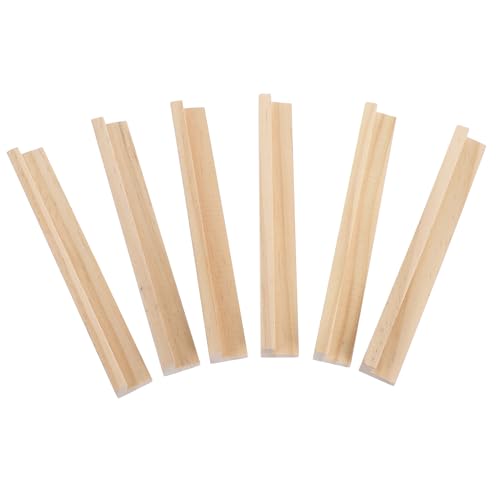 Operitacx 1 Satz Englische Alphabetbasis Buchstaben Spiel Fliesenhalter Zubehör Für Brettspiele Briefablagen Für Lebensmittel Domino-ständer Domino-Halter-Racks Kiefernholz Beige 6 Stück Operitacx 1 Satz Englische Alphabetbasis Buchstaben Spiel Fliesenhalter Zubehör Für Brettspiele Briefablagen Für Lebensmittel Domino-ständer Domino-Halter-Racks Kiefernholz Beige 6 Stück von Operitacx