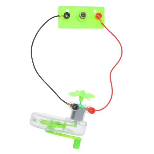 Operitacx Handgenerator Zur Manuellen Montage – Wissenschaftsbausatz Für Stromgeneratoren – Pädagogisches Spielzeug – Handkurbelgenerator-Spielzeug – Pädagogisches Wissenschaftsspielzeug von Operitacx