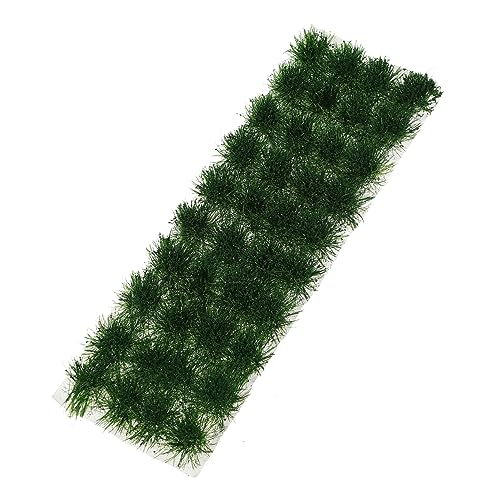 Operitacx 1 Schachtel Kunstgras Cluster für Sandtischmodelle Miniatur Garten Dekoration für Landschaftsbau und DIY Projekte Hochwertige Miniaturvegetation Langlebigem Realistische von Operitacx