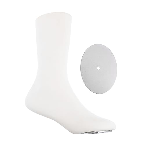 Operitacx 1 Stück Fußmodell Schuhhalter Schuhregal Für Die Wand Schuhdisplay Schuh Organizer Schuhregal Sockendisplay Schuhregal Für Simply Snug Shoes Schuhregal Klein Weiß von Operitacx
