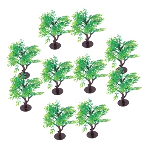 Operitacx 10 Stück Landschaftsmodellbaum Miniaturbäume für Diorama gefälschte Bäume Mini-Baum Artificial Tree Landschaftsdekoration Modellbäume grüner vorbildlicher blumenbaum Green Operitacx 10 Stück Landschaftsmodellbaum Miniaturbäume für Diorama gefälschte Bäume Mini-Baum Artificial Tree Landschaftsdekoration Modellbäume grüner vorbildlicher blumenbaum Green von Operitacx
