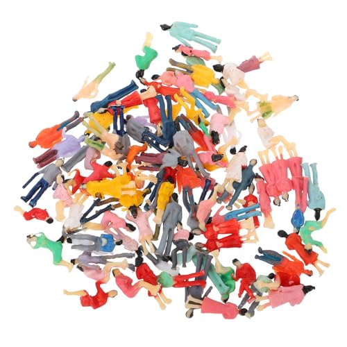 Operitacx 100 Stück Teiliges Miniatur Menschen Modellbausatz Realistische Farbige Figuren für Sandtisch Landschaftsdekoration Maßstab Zufällige Stile für Architekturmodelle und Dioramen Operitacx 100 Stück Teiliges Miniatur Menschen Modellbausatz Realistische Farbige Figuren für Sandtisch Landschaftsdekoration Maßstab Zufällige Stile für Architekturmodelle und Dioramen von Operitacx