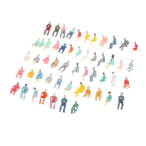 Operitacx 100st Sandtischmodell Mini-Essen Figuren Menschen Miniaturen Mini-Leute Mini-Sachen Mini-Dinge Mini- Mini Menschliches Menschliche Statuen Plastik von Operitacx