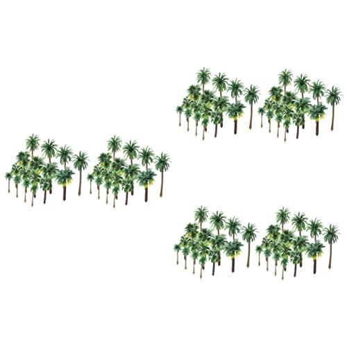 108 STK künstliche Kokospalme Mini-Landschaftsbaum Miniatur-Modellbaum Anlage Modelle sandtisch DIY Modell Spielzeugbäume Kleiner Baum schmücken Baumschmuck künstlicher Baum Bahn von Operitacx