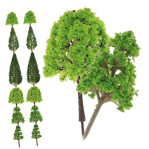 Operitacx 120 Stück Mikro Landschaftssimulationsbaum Kombination Aus Kunststoff Sandtisch von Operitacx