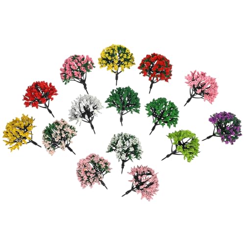 Operitacx 15 Stück Bäume Modellbau Zubehör für Realistische Mini Trees für Dioramen und Modelleisenbahnen Kunststoffbäume Operitacx 15 Stück Bäume Modellbau Zubehör für Realistische Mini Trees für Dioramen und Modelleisenbahnen Kunststoffbäume von Operitacx