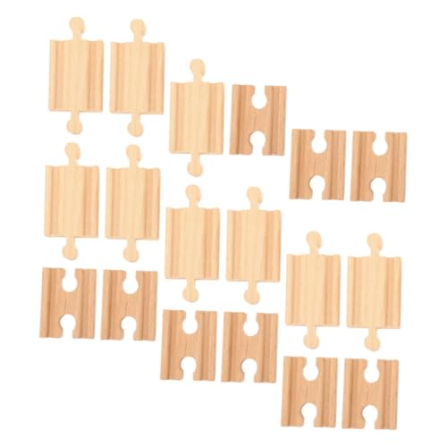 Operitacx 18 Stück Holzschienen Teiliges Erweiterungsspielzeug für Kompatibel mit Holzbahn Fördert Kreativität und Motorische Fähigkeiten Operitacx 18 Stück Holzschienen Teiliges Erweiterungsspielzeug für Kompatibel mit Holzbahn Fördert Kreativität und Motorische Fähigkeiten von Operitacx