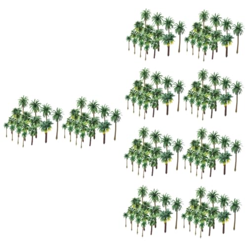 180 STK künstliche Kokospalme Artificial Tree plastikbaum Künstlicher Landschaftsbaum Sandtisch-Ornament Geschenkeidee Geschenkidee Bahn Modell Statue Gefälschte Bäume schmücken von Operitacx