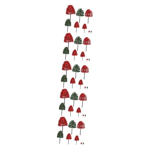 Operitacx 190 STK Modell-sandtisch Modellbaum Minibäume Mini-bäume Zum Basteln Modellbahn Landschaft Kleine Bäume Dioramenbedarf Feengarten Zubehör Künstlicher Baum Miniatur Plastik von Operitacx