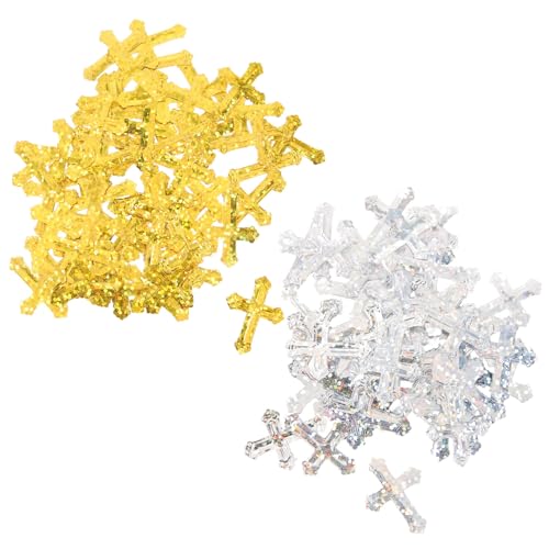 Operitacx 2 Partydekorationen Konfetti Zur Taufe Taufkreuzdekorationen Kreuz Konfetti Konfetti-Kreuz Perlen Tischdekoration Zur Taufe Hochzeitszeremonie Dekorationen Aufkleber Golden Plastik Operitacx 2 Partydekorationen Konfetti Zur Taufe Taufkreuzdekorationen Kreuz Konfetti Konfetti-Kreuz Perlen Tischdekoration Zur Taufe Hochzeitszeremonie Dekorationen Aufkleber Golden Plastik von Operitacx