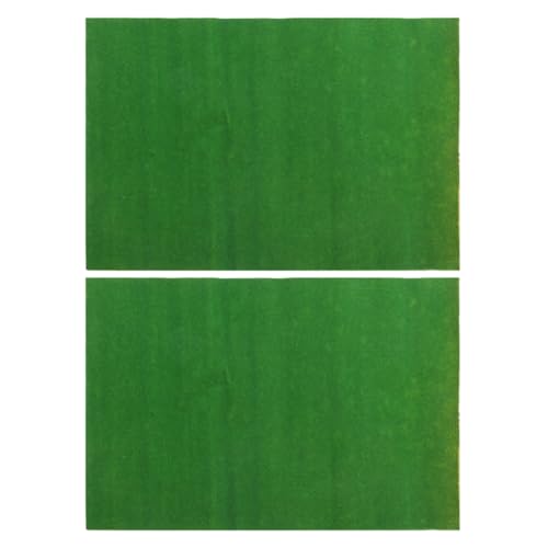 Operitacx 2 Stück Künstliche Grasmatte Flexibles Rasenpapier für Kreative Projekte Authentisches Aussehen für Balkon Garten und Modellbau Langlebig und Operitacx 2 Stück Künstliche Grasmatte Flexibles Rasenpapier für Kreative Projekte Authentisches Aussehen für Balkon Garten und Modellbau Langlebig und von Operitacx