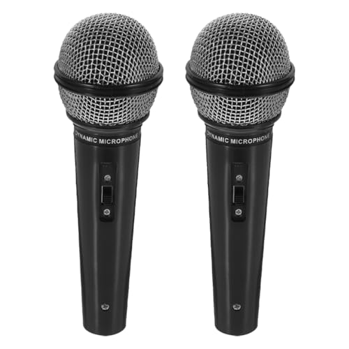 Operitacx 2 Stück Mikrofonspielzeug Für Kinder Plastik-Mikrofon-Requisite Für Halloween Weihnachten Karaoke Kostüm-Requisite Geburtstagsparty Operitacx 2 Stück Mikrofonspielzeug Für Kinder Plastik-Mikrofon-Requisite Für Halloween Weihnachten Karaoke Kostüm-Requisite Geburtstagsparty von Operitacx