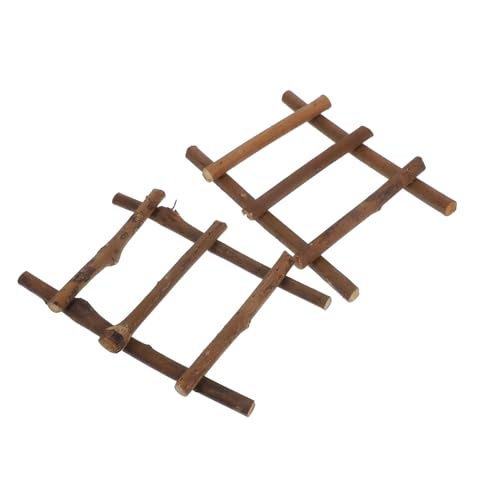 Operitacx 2 Stück Miniatur Rattan Leiter Natürliche Mikro Landschaftsdeko Robuste Handgefertigte Puppenhaus Deko Tragbar für DIY Feengarten und Miniatur Szenen Operitacx 2 Stück Miniatur Rattan Leiter Natürliche Mikro Landschaftsdeko Robuste Handgefertigte Puppenhaus Deko Tragbar für DIY Feengarten und Miniatur Szenen von Operitacx