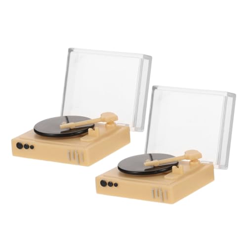 Operitacx 2 Stück Miniatur Retro Plattenspieler Teilig Puppenhaus Möbel Ornament Detailreiche Mini Cd Spieler für Wohnzimmer und Schlafzimmer Authentische Puppenhaus Dekoration und Szene Operitacx 2 Stück Miniatur Retro Plattenspieler Teilig Puppenhaus Möbel Ornament Detailreiche Mini Cd Spieler für Wohnzimmer und Schlafzimmer Authentische Puppenhaus Dekoration und Szene von Operitacx