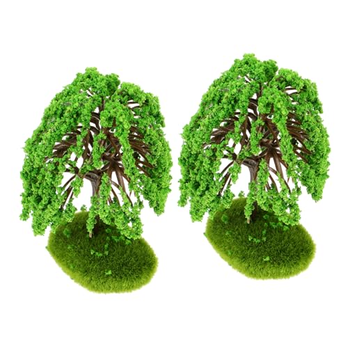 Operitacx 2 Stücke Miniatur Diorama Bäume Künstliche Modellbäume für Realistisches Design Kleiner Sandplatz Dekoration für Miniatur Szenen Operitacx 2 Stücke Miniatur Diorama Bäume Künstliche Modellbäume für Realistisches Design Kleiner Sandplatz Dekoration für Miniatur Szenen von Operitacx