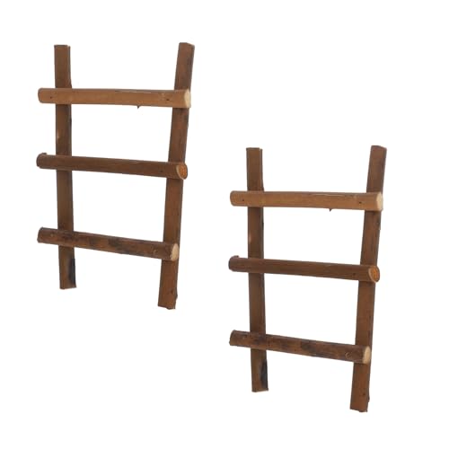 Operitacx 2 Stück Rattan Miniaturleiter für Mikrolandschaft Dekorative Leiter für Miniaturgärten Puppenhausmöbel und Fotografie Requisiten Operitacx 2 Stück Rattan Miniaturleiter für Mikrolandschaft Dekorative Leiter für Miniaturgärten Puppenhausmöbel und Fotografie Requisiten von Operitacx