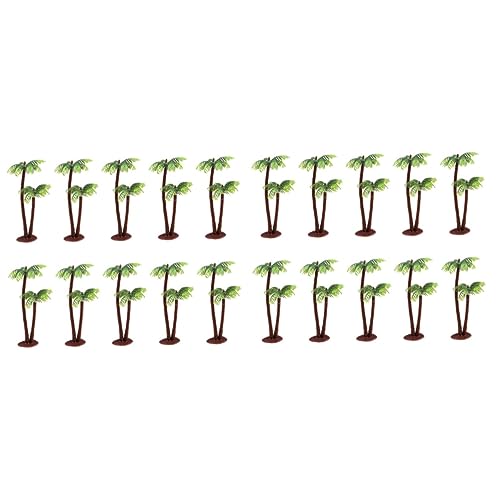 Operitacx 20 STK Modellbaum für Kuchen Mikrolandschaftsornament Künstliche Grün küchendeko küche Dekoration Anlage Modelle Palmenmodell Landschaftsmodellbaum Geburtstagskuchen Pflanze von Operitacx