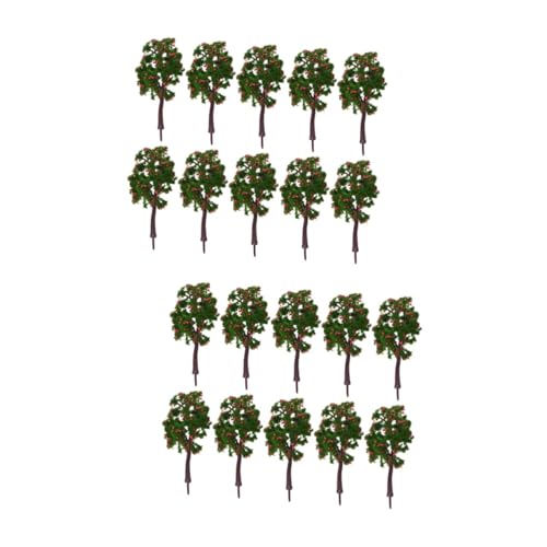 Operitacx 20 STK Modellbäume schreibtischdeko Schreibtisch Dekoration Mini-Sonnenbrille für Puppen Kaktus-Ornament Landschaftsmodellbaum Simulationsmodellbaum Sandkasten von Operitacx