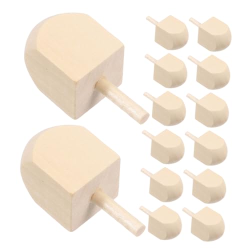 Operitacx 20 Stück Unfertige Holz Dreidel für Hanukkah Natürliche Unbemalte Dreidel Spinning Tops Traditionelles und DIY Bastelset für Familien Höhe Stabile Qualität Operitacx 20 Stück Unfertige Holz Dreidel für Hanukkah Natürliche Unbemalte Dreidel Spinning Tops Traditionelles und DIY Bastelset für Familien Höhe Stabile Qualität von Operitacx