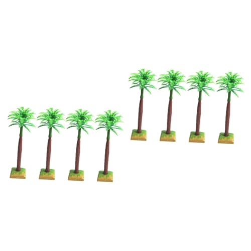 Operitacx 24 STK Landschaftspalme Miniatur-Palme DIY dekor Miniaturgarten Pflanzen Phyto Modelle bastelset Miniaturpflanze Mikrolandschaft Schreibtisch Ornamente Gefälschte Bäume Anlage von Operitacx