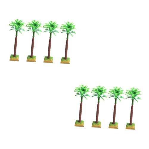 Operitacx 24 STK Miniatur-Palme plastikbaum bastelmaterial terrarienpflanzen Miniaturgarten Miniaturpflanze Phyto bastelset Mikrolandschaft Sandkasten Gefälschte Bäume Kunsthandwerk Modell von Operitacx