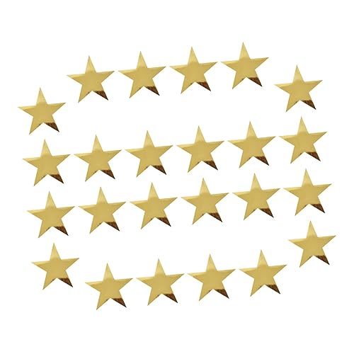 Operitacx 24 Stück Teiliges Goldene Papier Sterne Dekorative Fünfzackige Stern Cutouts für Wand und Partydekoration Vielseitig für Hochzeiten Bulletin Boards Fenster und Festliche Anlässe Operitacx 24 Stück Teiliges Goldene Papier Sterne Dekorative Fünfzackige Stern Cutouts für Wand und Partydekoration Vielseitig für Hochzeiten Bulletin Boards Fenster und Festliche Anlässe von Operitacx