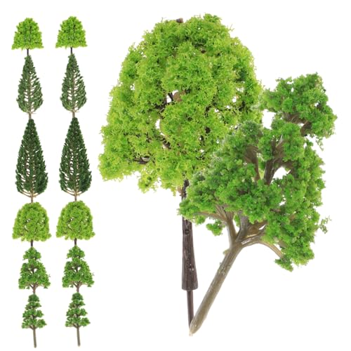 Operitacx 30 Stück Teiliges Künstliche Baum Deko Realistische Sandtisch Accessoires aus Langlebigem Wiederverwendbare Miniatur Baum Modelle für DIY Landschafts und Architektur Sandplatten von Operitacx