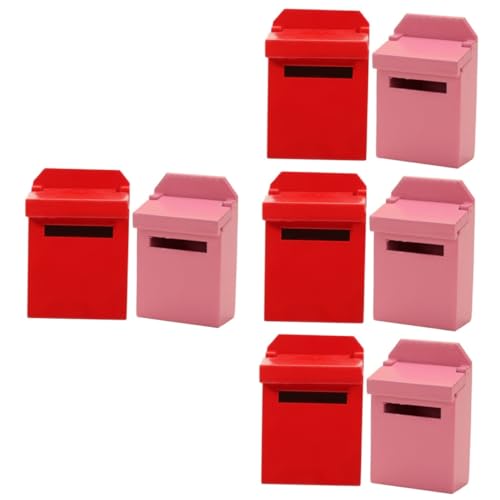 Operitacx 4 Sätze Miniatur Briefkasten Modell Bunte Deko Für Puppenhäuser Lebensnahe Mini Mailbox Figur Holzspielzeug Für Garten Und Wohnaccessoires 2 Stücke * 4 Operitacx 4 Sätze Miniatur Briefkasten Modell Bunte Deko Für Puppenhäuser Lebensnahe Mini Mailbox Figur Holzspielzeug Für Garten Und Wohnaccessoires 2 Stücke * 4 von Operitacx