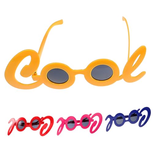 Operitacx 4 Stück Bunte Partybrillen aus Dekorative Sonnenbrillen mit Coolen Formen Stilvolle Foto Requisiten für Erwachsene für Weihnachten Geburtstag Halloween und Festveranstaltungen Operitacx 4 Stück Bunte Partybrillen aus Dekorative Sonnenbrillen mit Coolen Formen Stilvolle Foto Requisiten für Erwachsene für Weihnachten Geburtstag Halloween und Festveranstaltungen von Operitacx