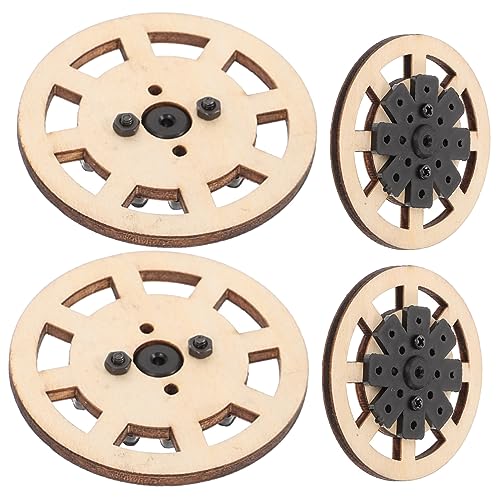 Operitacx 4 Stück Holzräder für Spielzeugautos Langlebige DIY Ersatzteile für Rc Fahrzeuge Einfache Installation für Bastelprojekte und Geschenkideen Operitacx 4 Stück Holzräder für Spielzeugautos Langlebige DIY Ersatzteile für Rc Fahrzeuge Einfache Installation für Bastelprojekte und Geschenkideen von Operitacx