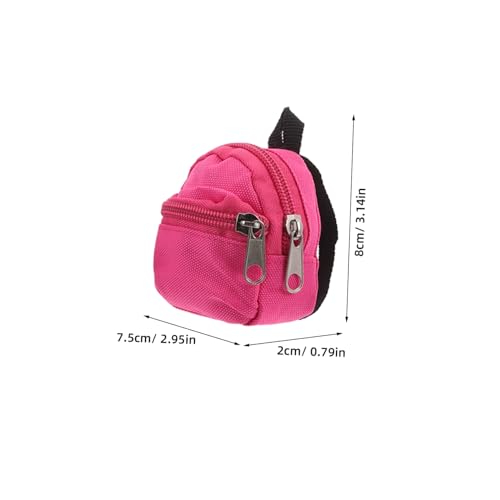 Operitacx 4 Stück Teiliges Mini Rucksack mit Reißverschluss Polyester Miniatur Rucksack für Puppen Maßstabsgetreuer Puppenrucksack für Rollenspiele und Puppenhaus Dekoration Operitacx 4 Stück Teiliges Mini Rucksack mit Reißverschluss Polyester Miniatur Rucksack für Puppen Maßstabsgetreuer Puppenrucksack für Rollenspiele und Puppenhaus Dekoration von Operitacx