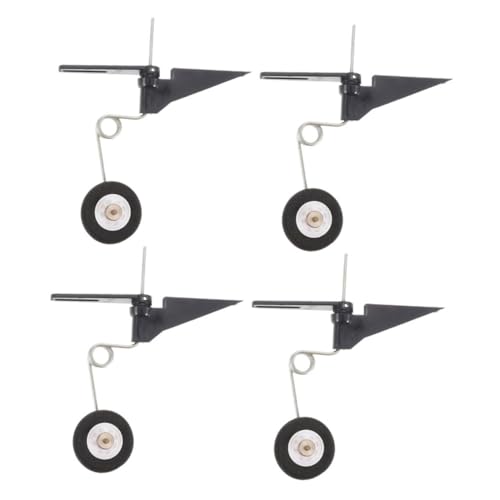 Operitacx 4 Stück Teiliges Rc Flugzeug Ersatzteile Tail Wheel Assembly mit Unterfahrwerk Rädern Leichtgewichtige Präzise Landung für Modellflugzeuge Klasse Einfach zu Montieren für DIY Operitacx 4 Stück Teiliges Rc Flugzeug Ersatzteile Tail Wheel Assembly mit Unterfahrwerk Rädern Leichtgewichtige Präzise Landung für Modellflugzeuge Klasse Einfach zu Montieren für DIY von Operitacx