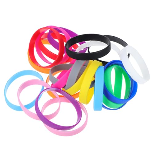 Operitacx 48 Teiliges Silikonarmband Silikonarmbänder Für Bunte Armbänder Für Partygeschenke Und Sportveranstaltungen Jungen Und Mädchen Operitacx 48 Teiliges Silikonarmband Silikonarmbänder Für Bunte Armbänder Für Partygeschenke Und Sportveranstaltungen Jungen Und Mädchen von Operitacx