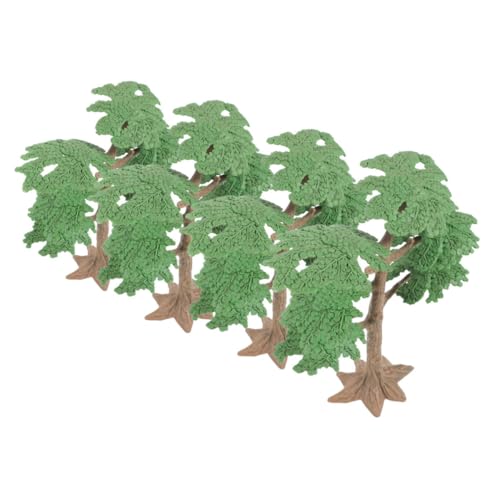 Operitacx 4pcs Miniaturkiefern Und Zypressen Bonsai Mikrolandschaftsmodelle Mini -szenenzubehör -modellbäume Kunststoffmodellbäume von Operitacx