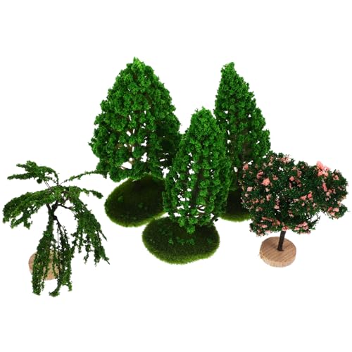 Operitacx 5 Stück Miniatur Gartenbaum Figuren Bäume für Mikrolandschaften Tischdekoration und Puppenhaus für Indoor und Outdoor Deko Operitacx 5 Stück Miniatur Gartenbaum Figuren Bäume für Mikrolandschaften Tischdekoration und Puppenhaus für Indoor und Outdoor Deko von Operitacx