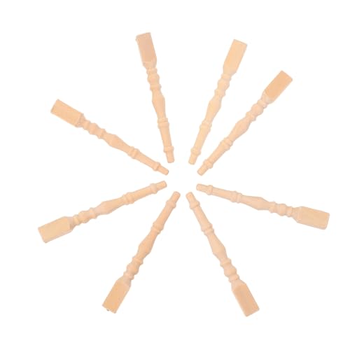 Operitacx 6 Stück Teiliges Mini Tischbeine für Puppenhausmöbel für DIY Modelle und Kinderspielzeug Ergänzung für Miniaturen und Spielhäuser von Operitacx