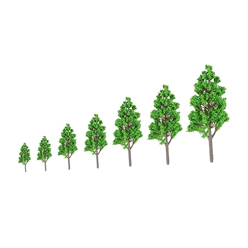 7 STK Miniaturbäume für Modelle gefälschte vorbildliche Bäume realistische Modellbäume Diorama-Baum Modellbäume Bauen küche Kitchen künstlich einstellen Bahn schmücken Modellbaum von Operitacx