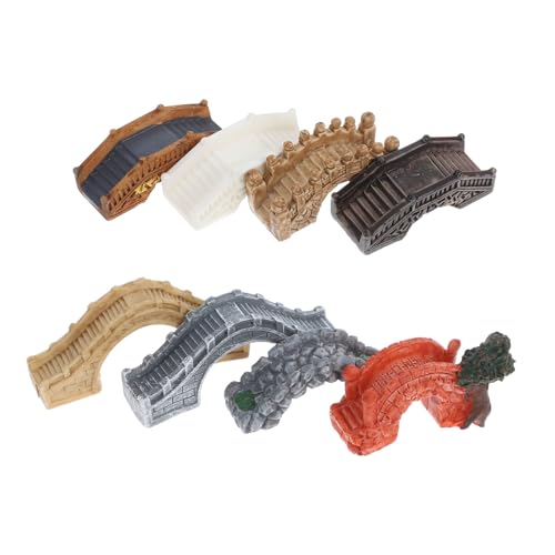 Operitacx 8 Stück Teiliges Miniaturbogenbrücke für Feengarten Robuste Gartenornamente Resin für Kreative DIY Projekte und Zauberhafte Dekorationen Drinnen und Draußen Operitacx 8 Stück Teiliges Miniaturbogenbrücke für Feengarten Robuste Gartenornamente Resin für Kreative DIY Projekte und Zauberhafte Dekorationen Drinnen und Draußen von Operitacx