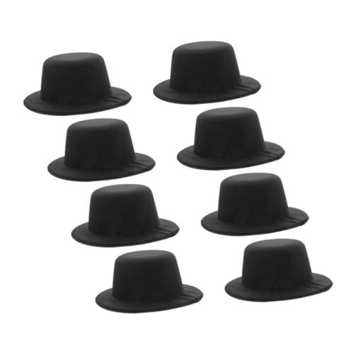 Operitacx 8stücke Pack Schwarze Miniatur-hüte Zum Basteln Kleine Zylinderkappen Für Stofftiere Und Puppenhausaccessoires DIY-Sets Für Partydeko Operitacx 8stücke Pack Schwarze Miniatur-hüte Zum Basteln Kleine Zylinderkappen Für Stofftiere Und Puppenhausaccessoires DIY-Sets Für Partydeko von Operitacx