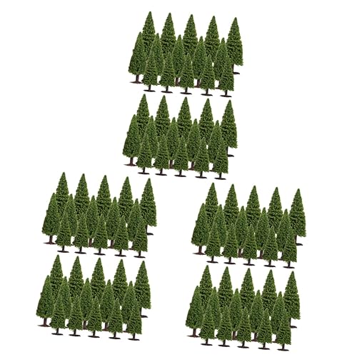Operitacx 90 STK Drahtbaum Baummodell Für Sandspiele Landschaft Modell Kiefer Miniaturen Schneebereifter Baum Zugdekor Strapazierfähiger Draht Und Schwamm. Gefälschte Bäume Weihnachtsbaum von Operitacx