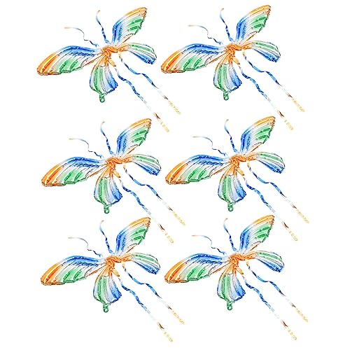 Operitacx Aluminiumfolie Luftballons Schmetterlingsflügel Dekoration Leichtes Party mit Grünen Fairy Wing Ballons für Halloween Weihnachten Bühne DIY Deko Zufällige Farbe Zufällige Farbe Operitacx Aluminiumfolie Luftballons Schmetterlingsflügel Dekoration Leichtes Party mit Grünen Fairy Wing Ballons für Halloween Weihnachten Bühne DIY Deko Zufällige Farbe Zufällige Farbe von Operitacx