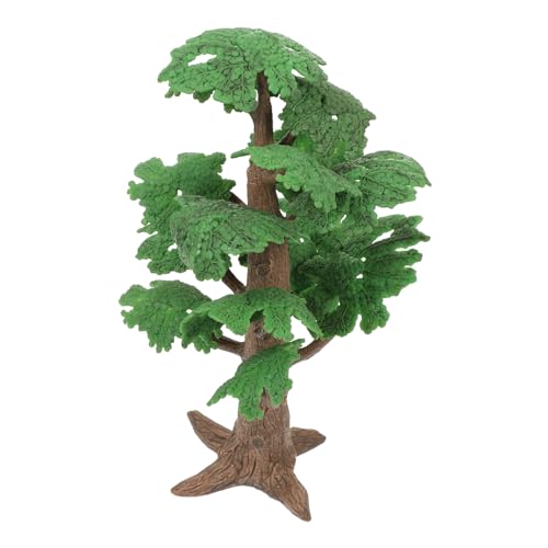 Operitacx Baummodell Feenbaum Miniaturen Pflanzenmodellierung Miniaturbaum Eisenbahnmodellbäume Artificial Tree Light Tree Modellbaum Gartenverzierung Mikrolandschaftsornament Plastik Green von Operitacx